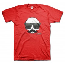 Shades Carlos Moustache T-Shirt by Grimm Clothing