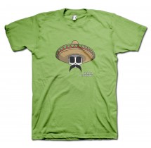 Bandito Carlos Moustache T-Shirt by Grimm Clothing