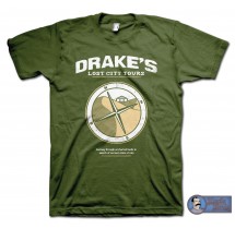 Drake's Lost City Tours T-Shirt - inspired by the Uncharted series