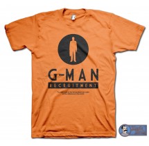 G-Man Recruitment T-Shirt - inspired by the Half Life series